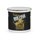 Feeling Bullish Enamel Camping Mug — 12 oz Crypto Altcoin Drinkware