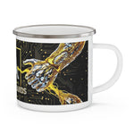 Diamond Hands Enamel Camping Mug