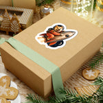 Rocket Dog Sticker | Shiba Inu Riding Rocket to Moon | BARKSIDE Space Dog | Funny Astronaut Sticker