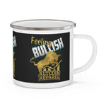 Feeling Bullish Enamel Camping Mug — 12 oz Crypto Altcoin Drinkware